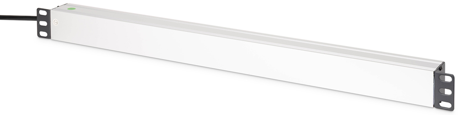 DIGITUS 19" stekkerdoos, aluminium profiel, 9-voudig