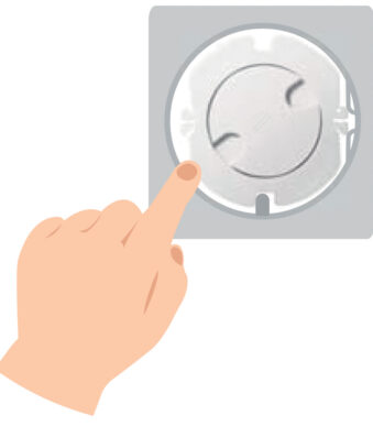 LogiLink beveiligingskap stopcontacten met automatische sluiting, set van 10 stuks