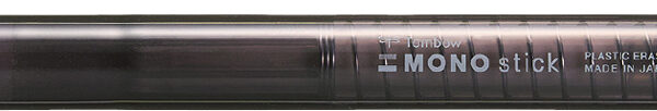 Tombow precisie gumstift MONO Stick, zwart