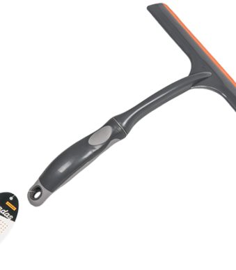 Bradas douchewisser antraciet/oranje