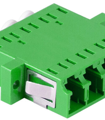 LogiLink glasvezel koppelingsset, LC-Duplex Quad, groen, 12 stuks