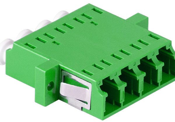 LogiLink glasvezel koppelingsset, LC-Duplex Quad, groen, 12 stuks