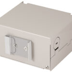 LogiLink glasvezel industrie splitsbehuizing voor DIN-rail, grijs