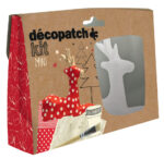 décopatch Papier-maché Set Rendier, 5-delig