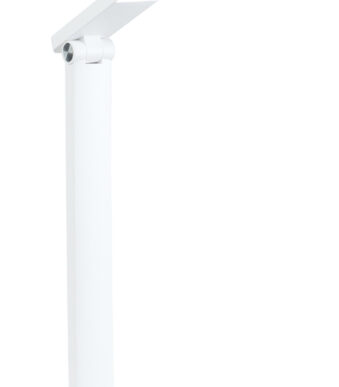 PAPERFLOW LED-bureaulamp ATIAS met standvoet, wit