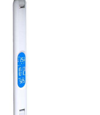 PAPERFLOW LED-bureaulamp FOLEY met standvoet, wit