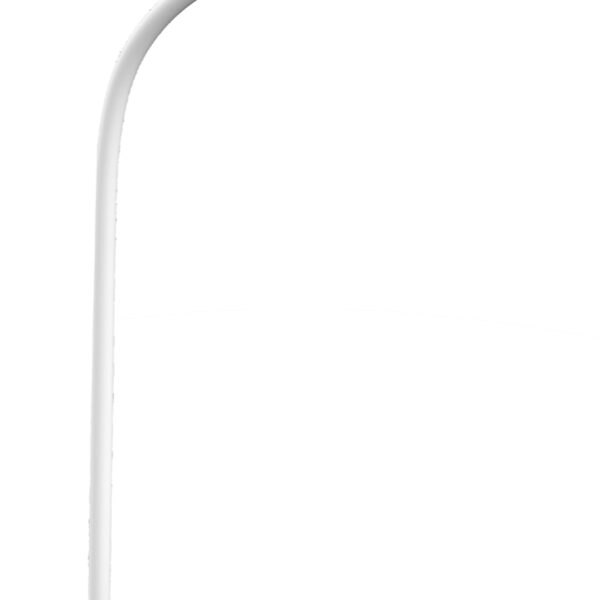 PAPERFLOW LED-bureaulamp LEON met voet, wit