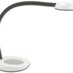 PAPERFLOW LED-bureaulamp TOBY met standvoet, wit