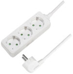 LogiLink Stekkerdoos 3-voudig zonder schakelaar wit