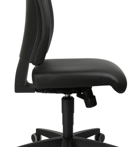 Topstar Lightstar 10 bureaustoel, kunstleder, zwart