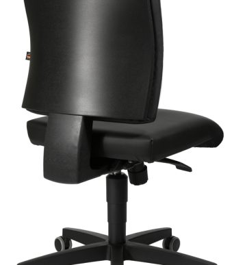 Topstar Lightstar 10 bureaustoel, kunstleder, zwart