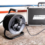 Brüder Mannesmann kabelhaspel voor buiten, IP44, zwart