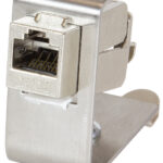 Logikabeldraagsysteen-adapter voor 1 stekkerdoosmodule, metaal