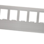 LogiLink DIN-railhouder voor 12 Keystone modules, RVS