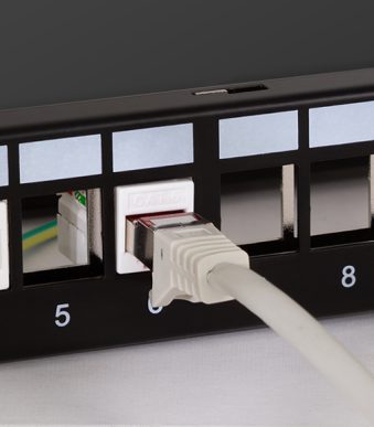 LogiLink 19" Modulair Keystone Patchpaneel EconLine, 24 Poort