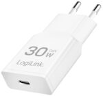 LogiLink USB-C laadadapter - 30 watt - wit