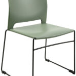 Topstar Visit Lite bezoekersstoel, kunststof, olijfgroen