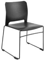 Topstar Visit Lite bezoekersstoel, kunststof, zwart