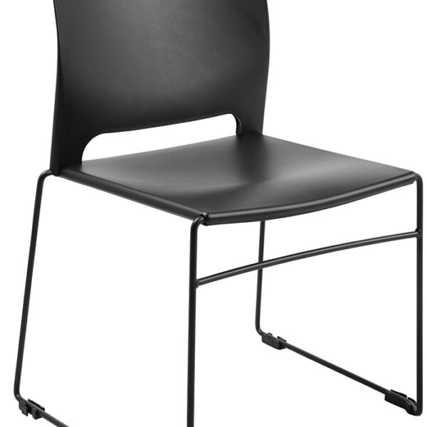 Topstar Visit Lite bezoekersstoel, kunststof, zwart