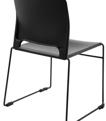 Topstar Visit Lite bezoekersstoel, kunststof, zwart