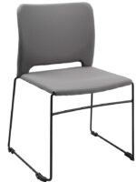 Topstar Visit Lite bezoekersstoel met bekleding, grijs