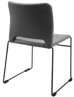 Topstar Visit Lite bezoekersstoel met bekleding, grijs