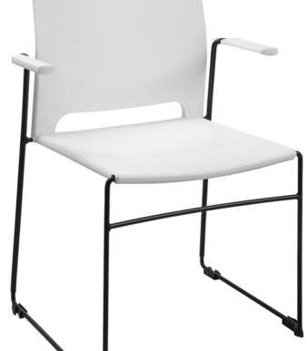 Topstar bezoekersstoel Visit Lite met armlehningen wit