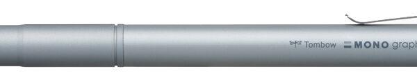 Tombow MONO graph fine vulpotlood 0,5 mm - zilver