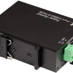 LogiLink USB 3.0 Industriële Hub, 4-poorts, zwart