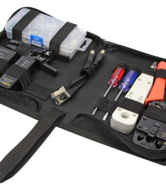 Logilink netwerkgereedschapsset, 55-delig.