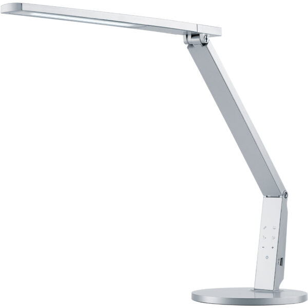 Hansa LED-bureaulamp Vario Plus, zilver
