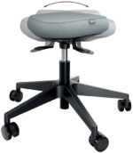 LEITZ Zithokker Ergo Active met wielen en balanscomfortzitting