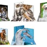 Hoekspannermap 'Katten', van kunststof, A3-formaat.