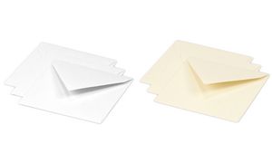 Clairefontaine Pollen enveloppen 120x120mm wit