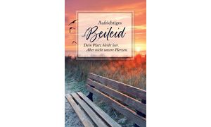 Rouwkaart 'Brug-Bank'