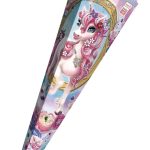 ROTH Schooltraktatie 'Eenhoorn Beauty', zeshoekig, 850 mm, met glitters