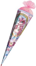 ROTH Schooltraktatie 'Eenhoorn Beauty', zeshoekig, 850 mm, met glitters