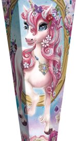 ROTH Schooltraktatie 'Eenhoorn Beauty', zeshoekig, 850 mm, met glitters