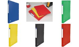 Oxford verzamelbox Top File+, 25 mm, A4, groen