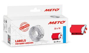 Voorbedrukte etiketten voor etiketteermachine, 32 x 19 mm