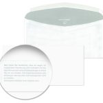 Enveloppen C6 zelfsluitend 114x229mm