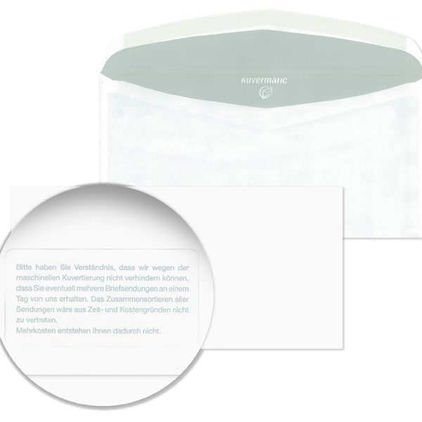 Enveloppen C6 zelfsluitend 114x229mm