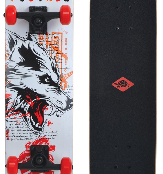 SCHILDKRÖT Skateboard Grinder 31' Wolf