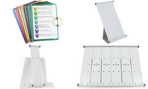 Djois by tarifold Metalen tafelbak, A4-formaat, onbedrukt.