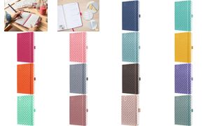 Sigel agenda Jolie Flair 2026, kunstleer, A5, roze
