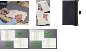 Sigel Conceptum zakagenda 2025/2026, A6, zwart