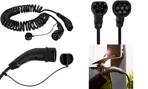 HARTING spiraal laadkabel voor elektrische auto, type 2, 3-fases, 11 kW, 5 m