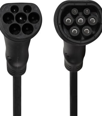 HARTING laadkabel voor elektrische auto, type 2, 3-fases, 22 kW, 5 m